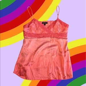 BEBE silk cami top!